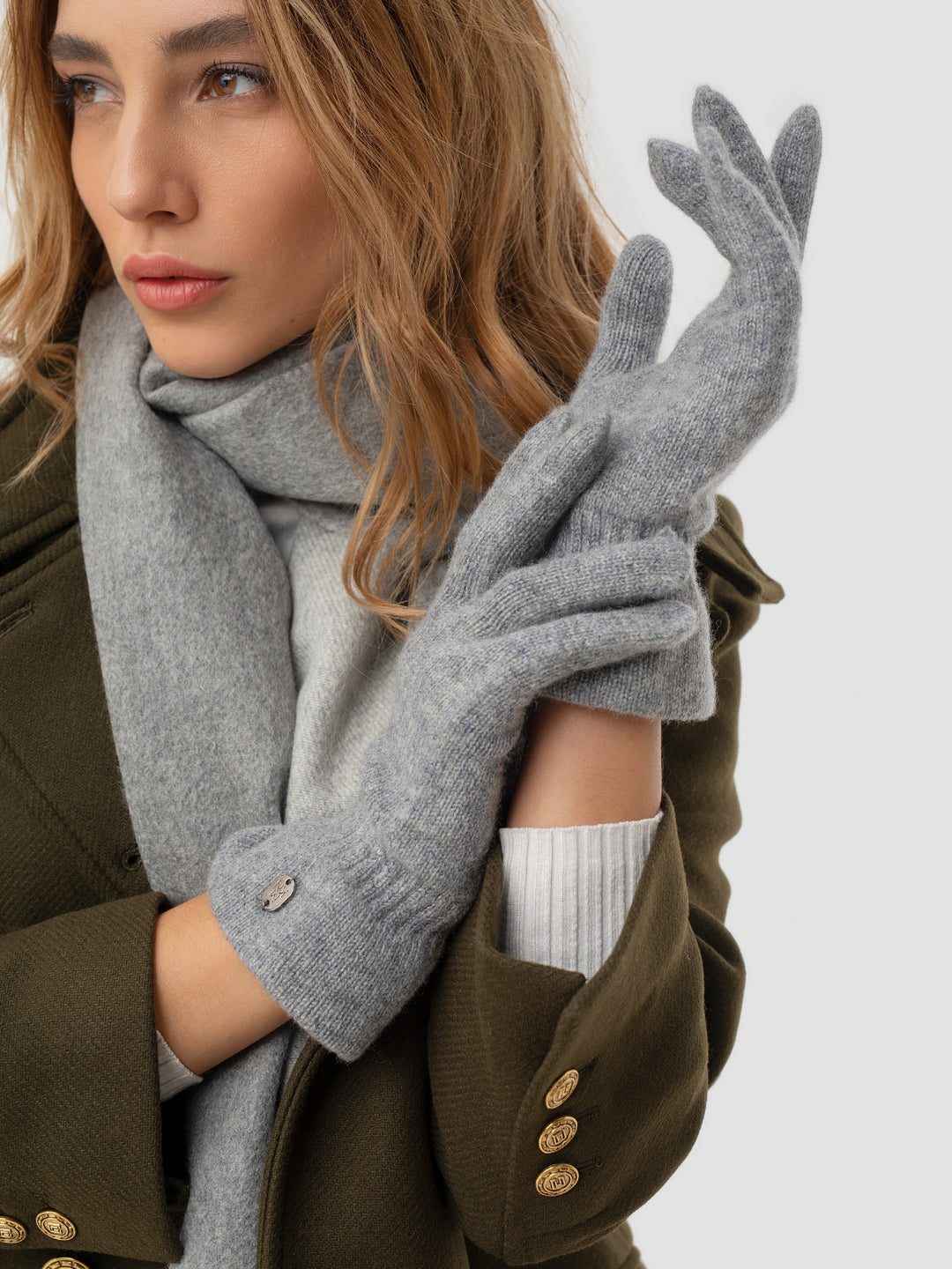handschuhe damen grau warm Handschuhe «Emma» – MIKAINE® Switzerland